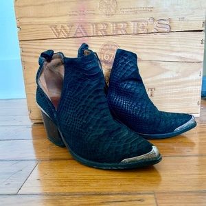 Free People Jeffrey Campbell Matte Snake Boots